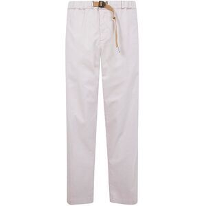 White Sand Men Long Classic Trousers